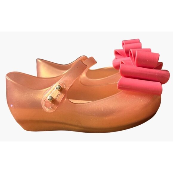 Mini Melissa Ultragirl Sweet Mary Jane Girls Size 7 Like NEW Condition Worn Once - Picture 6 of 8